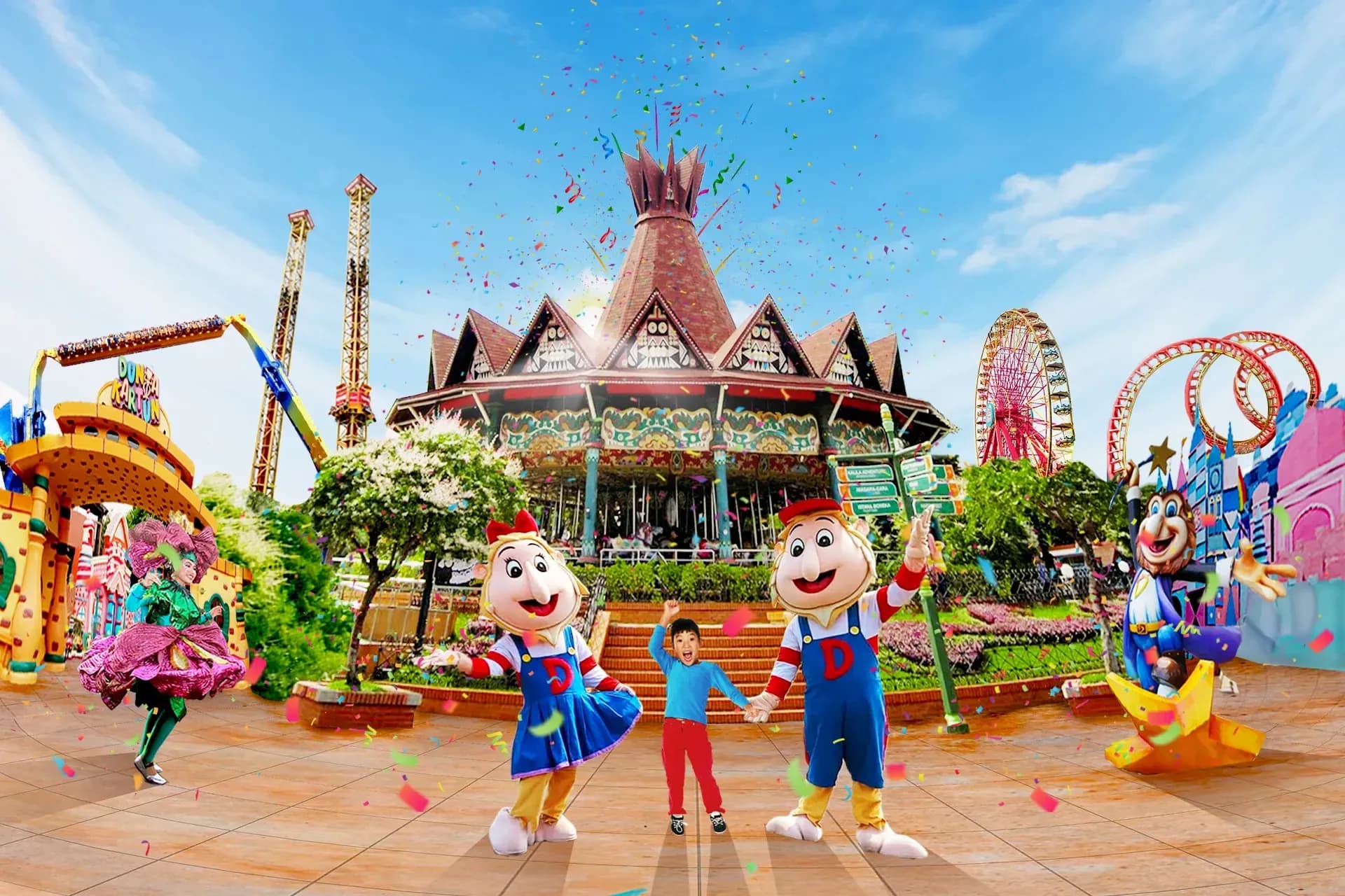 Dunia Fantasi (Dufan) at Ancol